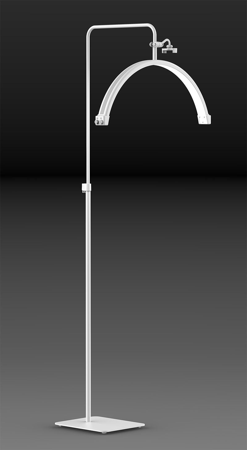 NEW - White LED Moon Light on Stand