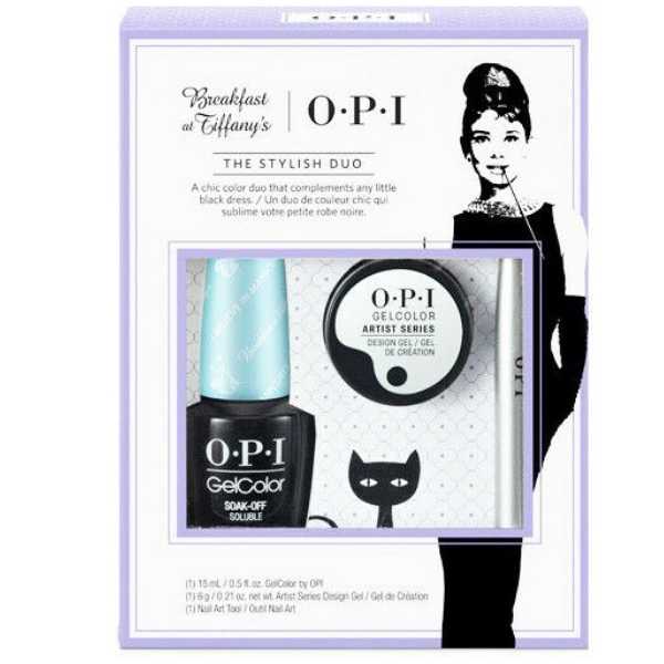 OPI Breakfast at Tiffany's Stylish Duo #1