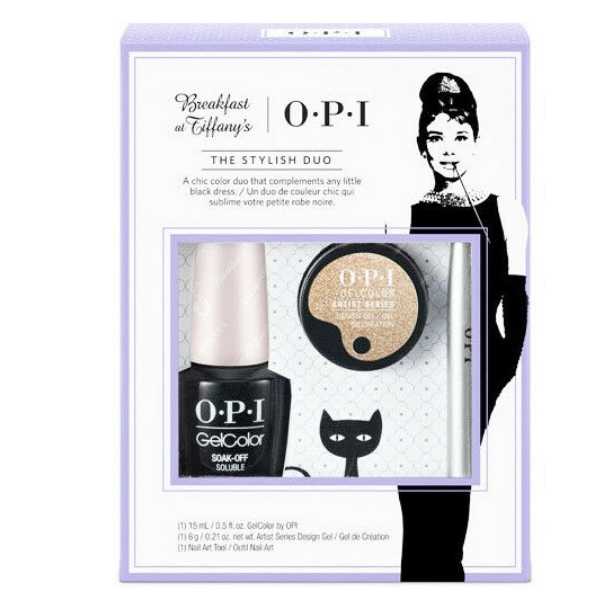 OPI Breakfast at Tiffany's Stylish Duo #3