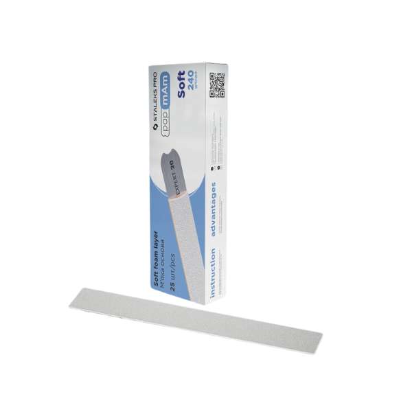Staleks - Disposable White on Soft Foam Layer - Expert 20 - 240 grit