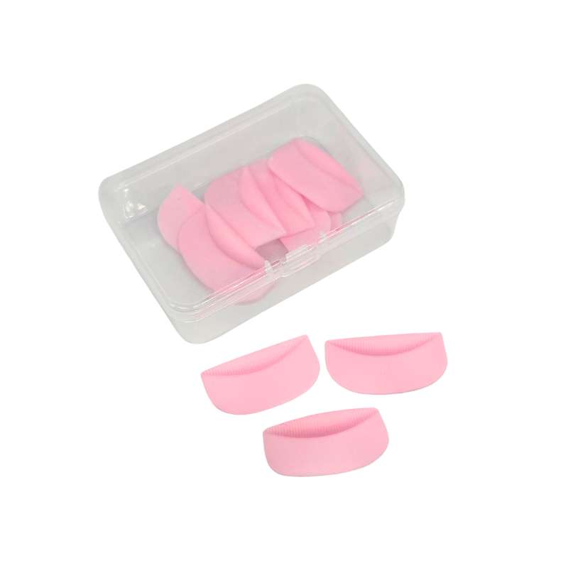 5pk Pink Silicone Ribbed Lifting Shields- Mixed Size