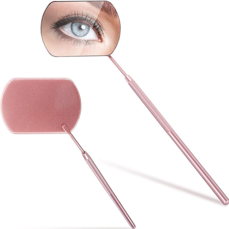 Lash Extension Mirror (Rose pink color)