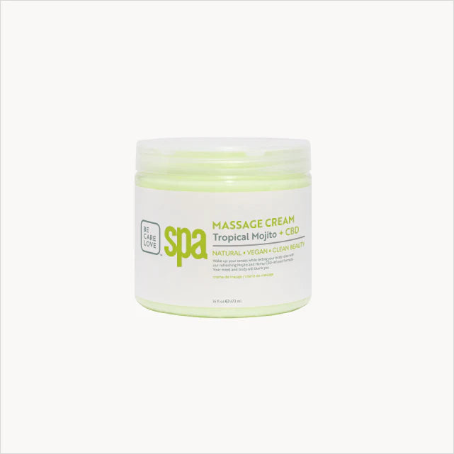 BCL Tropical Mojito + CBD Massage Cream 450g