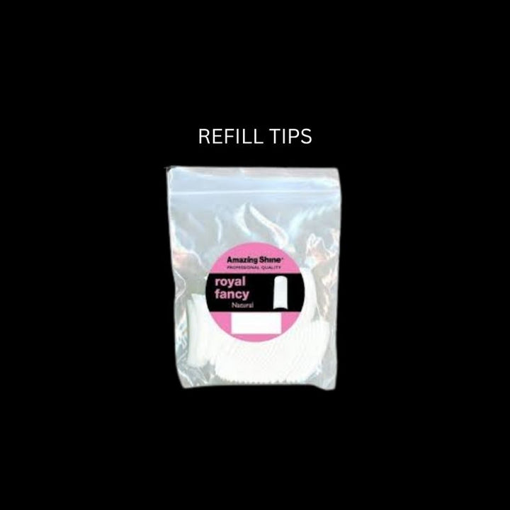 AS Refill Tips - 50pcs/bag - Half Well