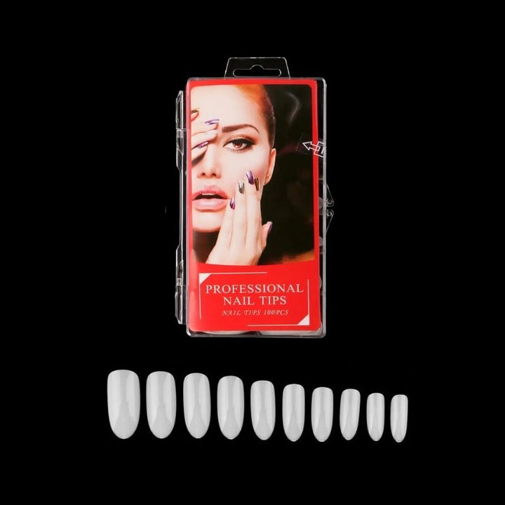 Nail Extension Tips - 100pcs/Box - Full Cover