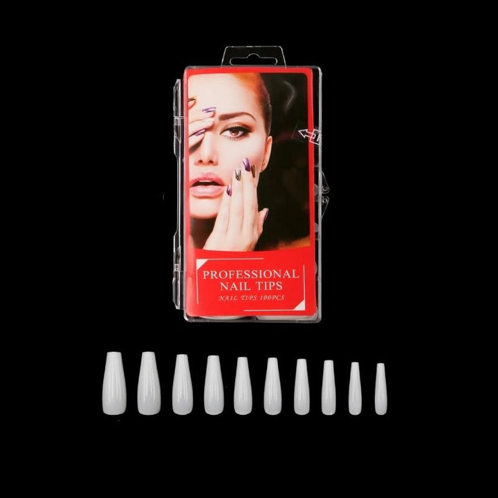 Nail Extension Tips - 100pcs/Box - Full Cover