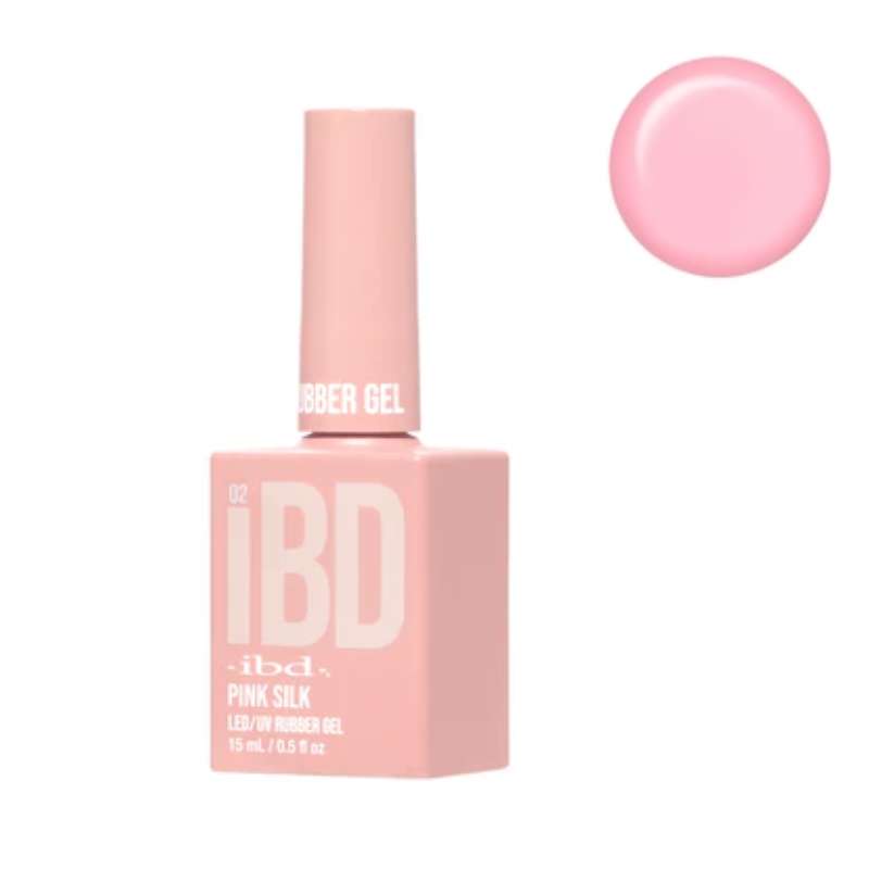 IBD Rubber Gel 15ml - Pink Silk #02