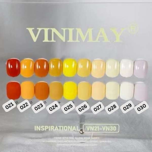 Vinimay Gel Polish - Orange and Yellows