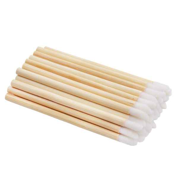 Bamboo Handle Lip Gloss Wands – 50pcs