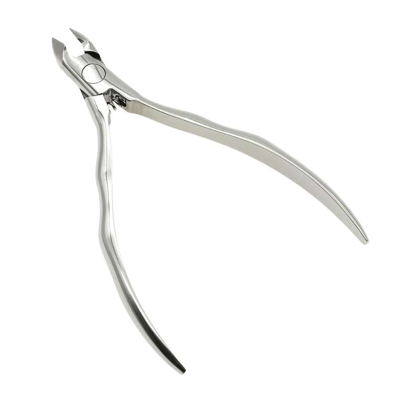 BG Stainless Steel Cuticle Nippers (with spring) 6mm