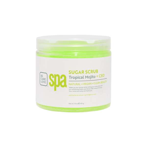 BCL Tropical Mojito + CBD Sugar Scrub 450g