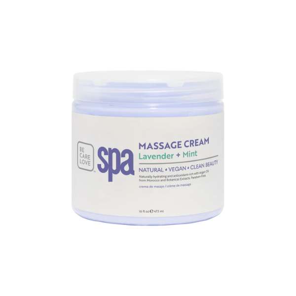 BCL Lavender + Mint Massage Cream 450g