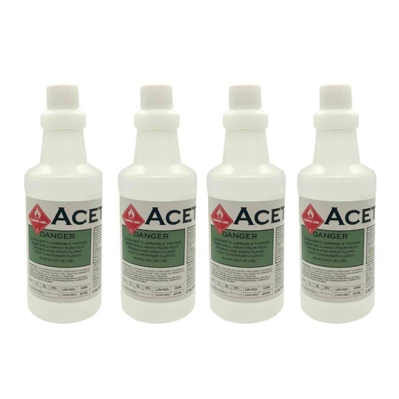 Pure Acetone - 4 Ltrs (4 X 1Ltrs)
