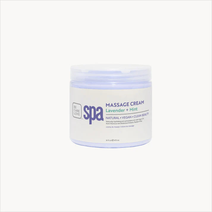 BCL Lavender + Mint Massage Cream 450g