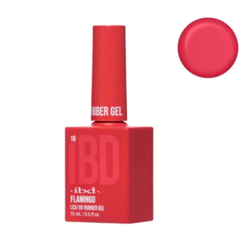 IBD Rubber Gel 15ml - Flamingo #16