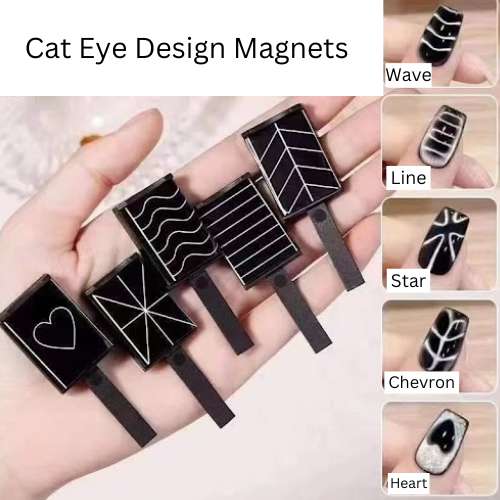 Cat Eye Magnet Design - 5 Pack