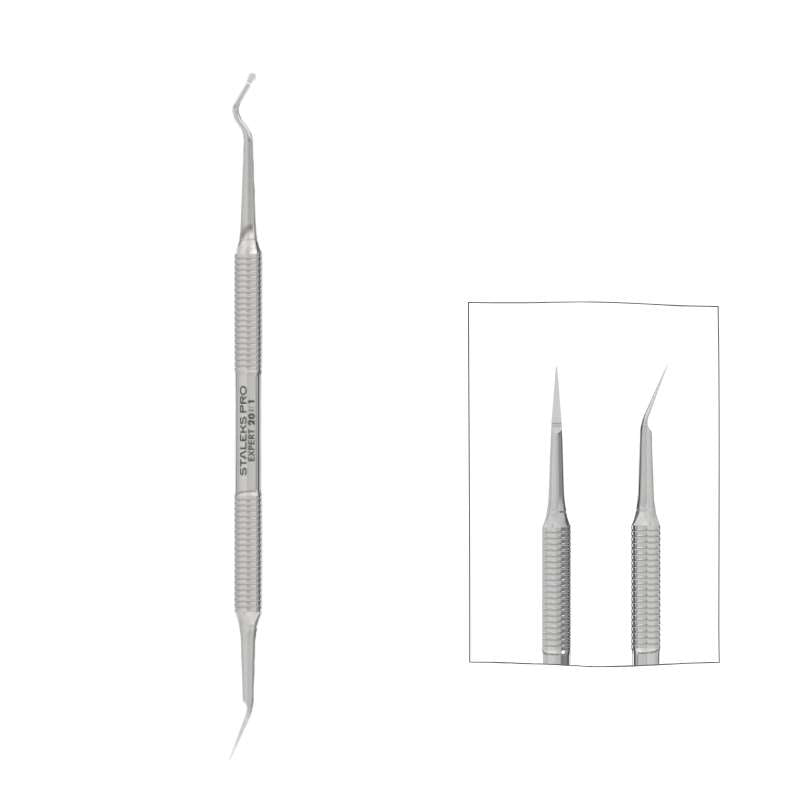 Staleks - Pedicure curette EXPERT 20 TYPE 1 (hemisphere curette and toenail cleaner)
