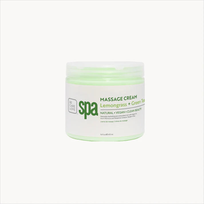 BCL Lemongrass + Green Tea - Massage Cream 450g