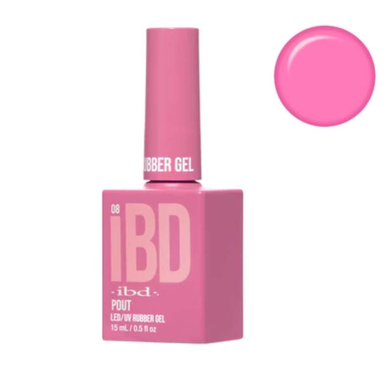 IBD Rubber Gel 15ml - Pout #08
