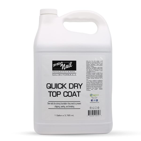 Quick Dry Top Coat - 1 Gallon (3.8Ltrs)