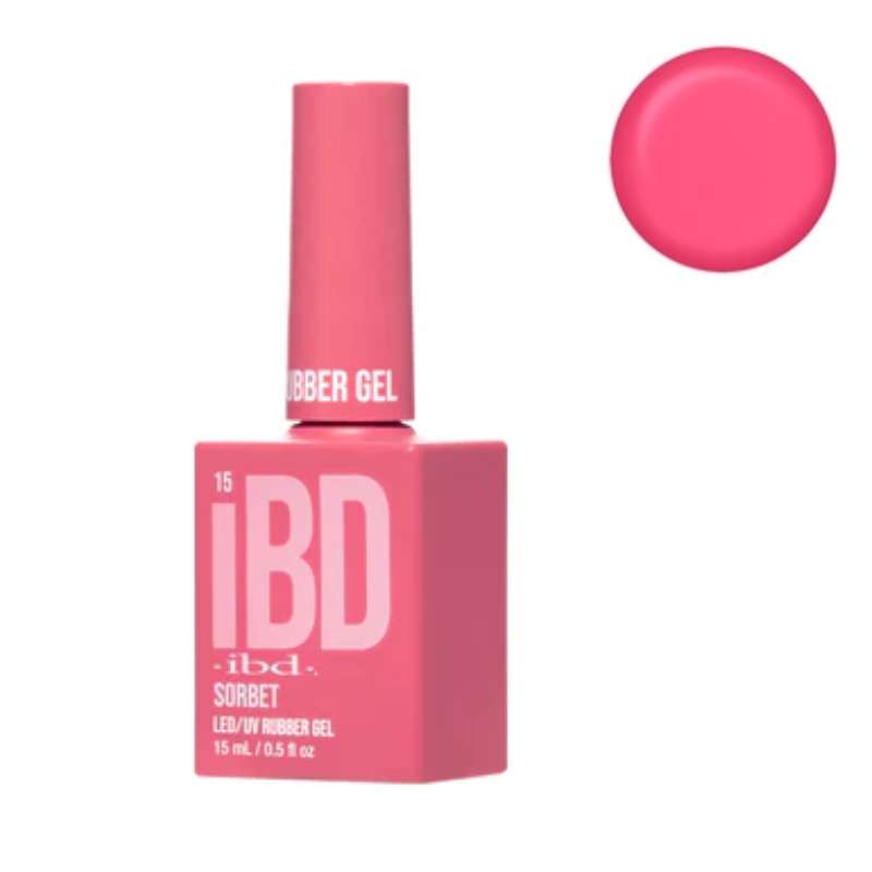 IBD Rubber Gel 15ml - Sorbet #15