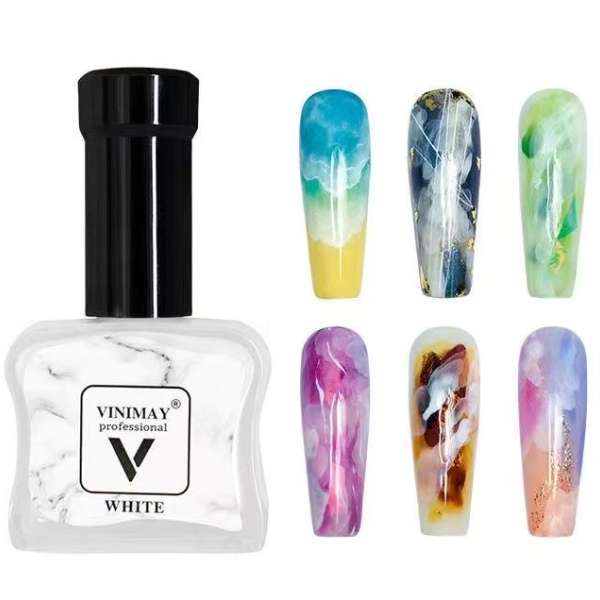 Vinimay - Blooming Nail Lacquer - Black & White Options