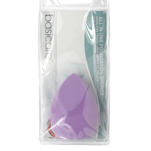 BC - All in one non latex Foundation sponge waterdrop dark pink