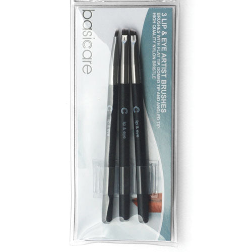 BC - 3 Lip & Eye Artist Brushes