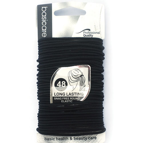 BC - 2mm Elastic,black,48pcs per pack