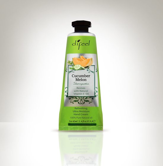 Difeel Organic Hand Cream 42ml - Cucumber Melon