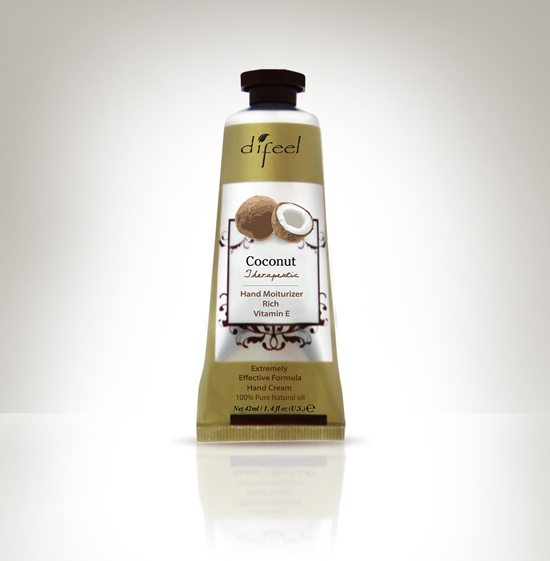 Difeel Organic Hand Cream 42ml - Coconut