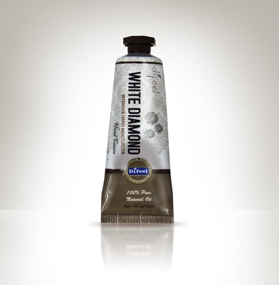 Difeel Organic Hand Cream 42ml - White Diamond