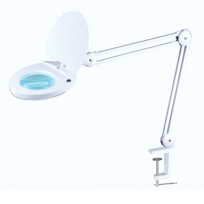 LED Magnifying Lamp On Clamp