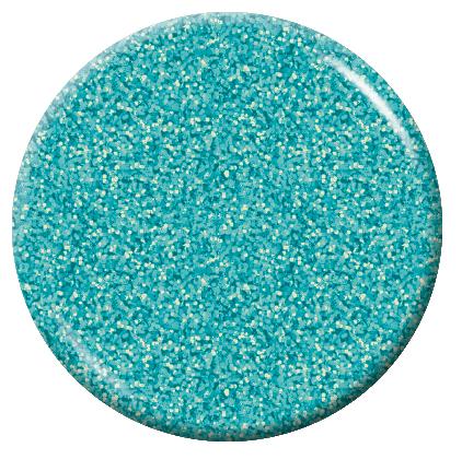 EDS Gel & Polish Duo- Clear Sky Blue Glitter 18 ml. (.6 fl. oz.)