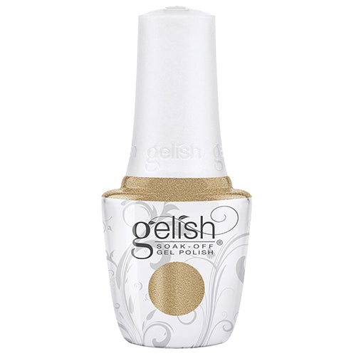 Gelish Gel Polish 15ml - Gilded In Gold (dis)