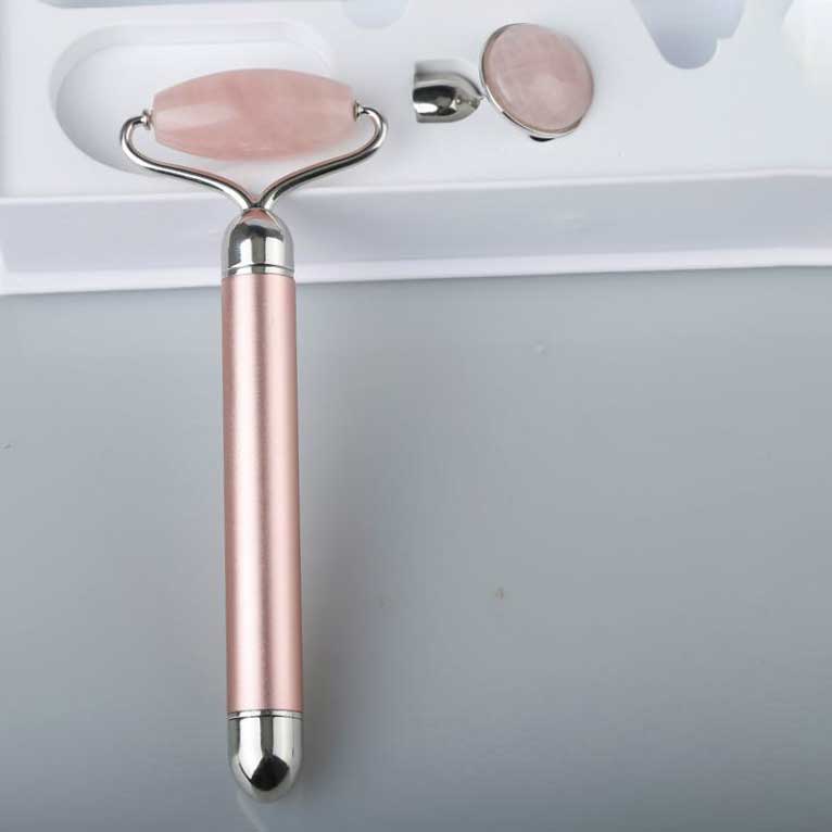 Vibrating Rose Quartz Set Beauty Gallery Vibrating Rose Quartz Set Beauty Gallery