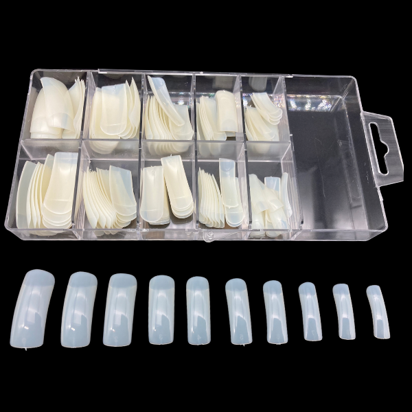 Nail Extension Tips - 100pcs/Box - Full Well
