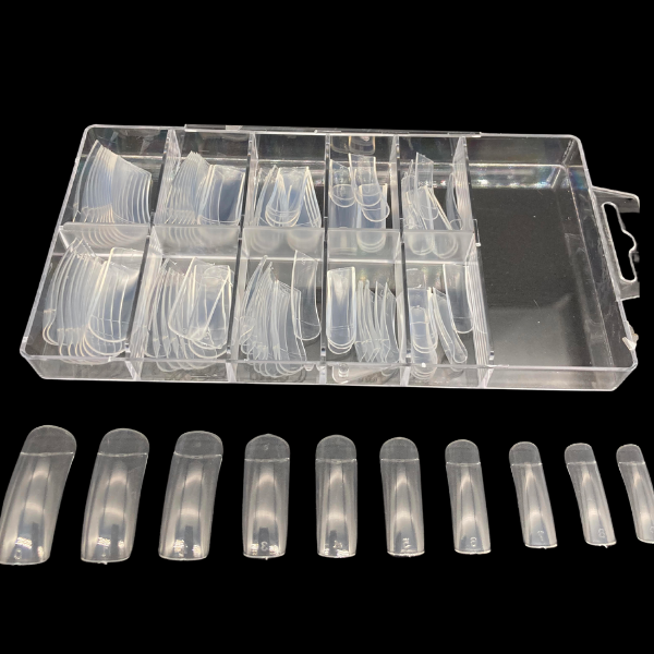 Nail Extension Tips - 100pcs/Box - Full Well