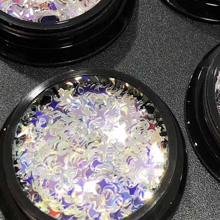 Flakes - Iridescent Crests Star