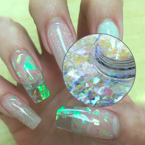 Iridescent  Mylar Flakes (#C04)