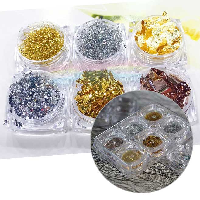 NA - Foil Flakes Shavings Set (6pcs/pk)