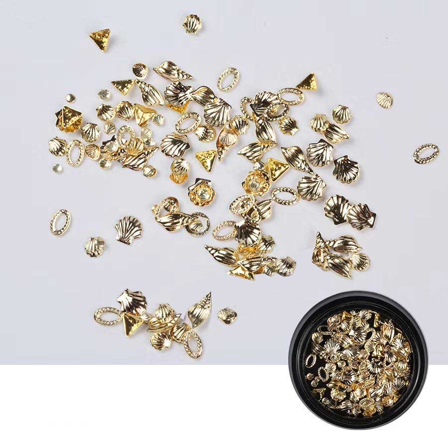 3D Arts - Gold Seashell