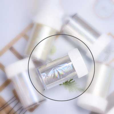 NA Transfer Foil - Clear Snowflake