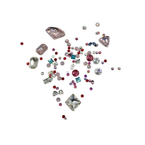 Mixed Shape Gems - Mixed Colours