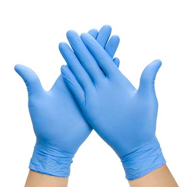 Blue Nitrile Gloves ( Powder Free) Medium