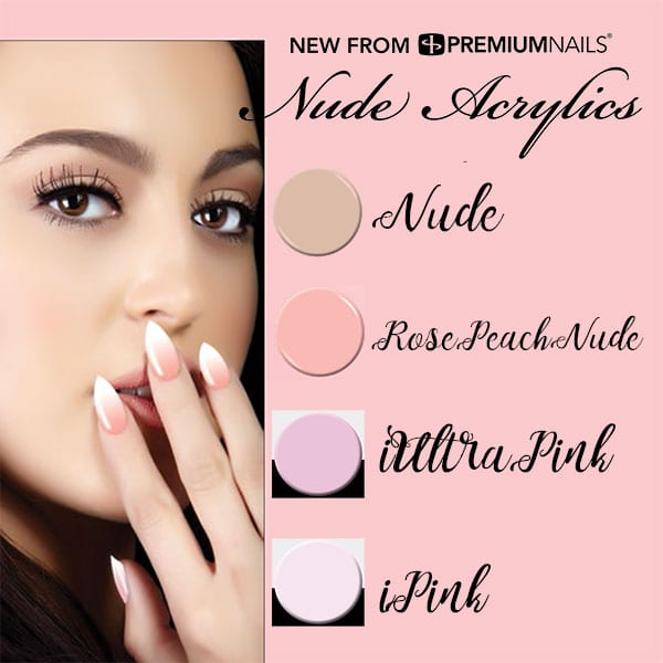 Premium Acrylic Powder - Nude( Small 0.6 oz)