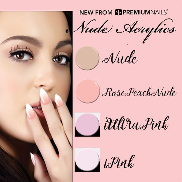 Premium Acrylic Powder - Nude(Station 3.7 oz)