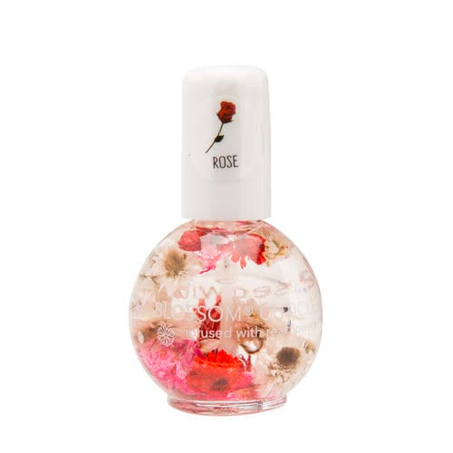 Blossom Cuticle Oil with flowers - 12.5ml Rose