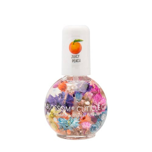 Blossom Cuticle Oil with flowers - 12.5ml Juicy Peach