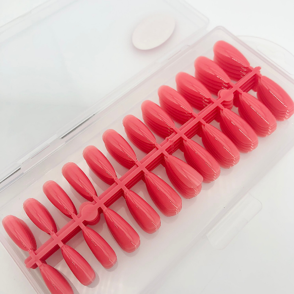 Coloured Soft Gel Extension Tips  (dis)